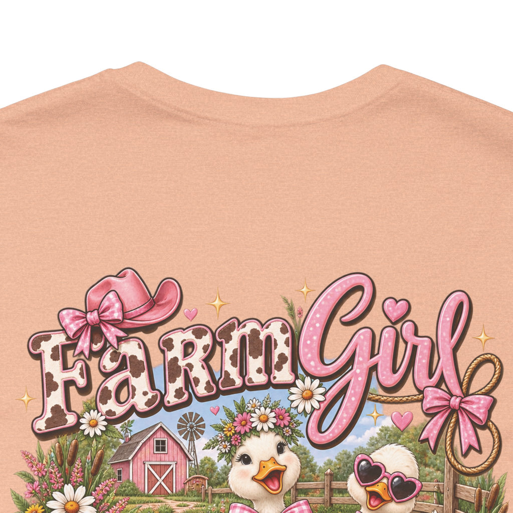 Duckin' Girl Tee — Cute Pastel Duck Family Graphic T‑Shirt