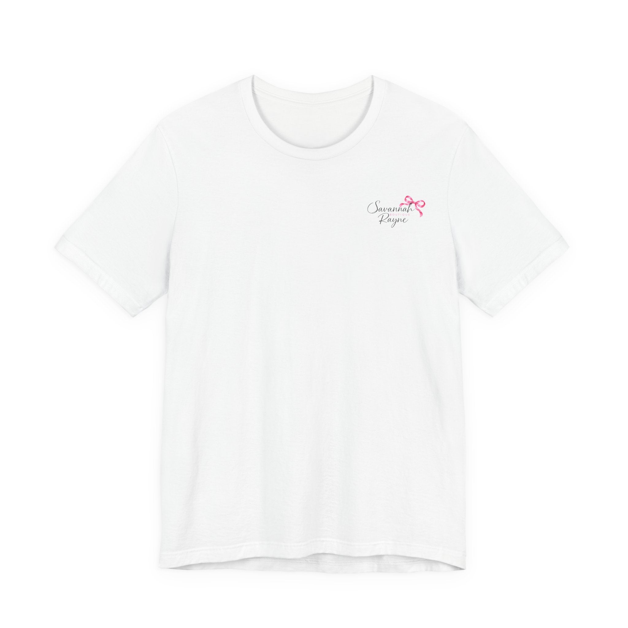 Country Girl Tee — "With a Bougie Side" Western Pink Graphic T-Shirt