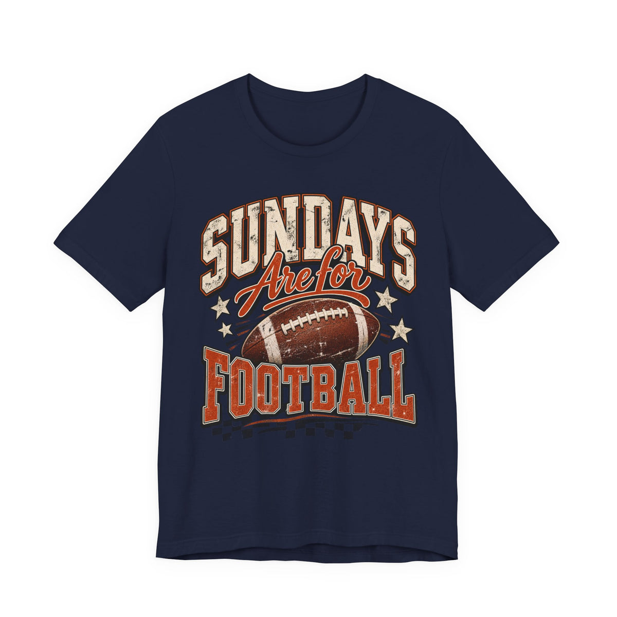 Sundays Are for Football T-Shirt — Vintage Football Graphic Tee