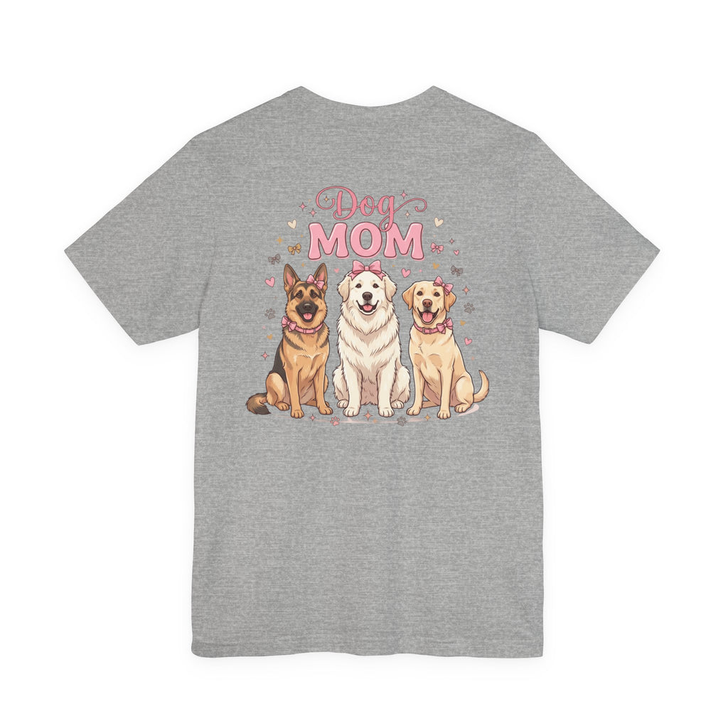 Dog Mom T-Shirt — Cute Trio Dog Illustration Tee