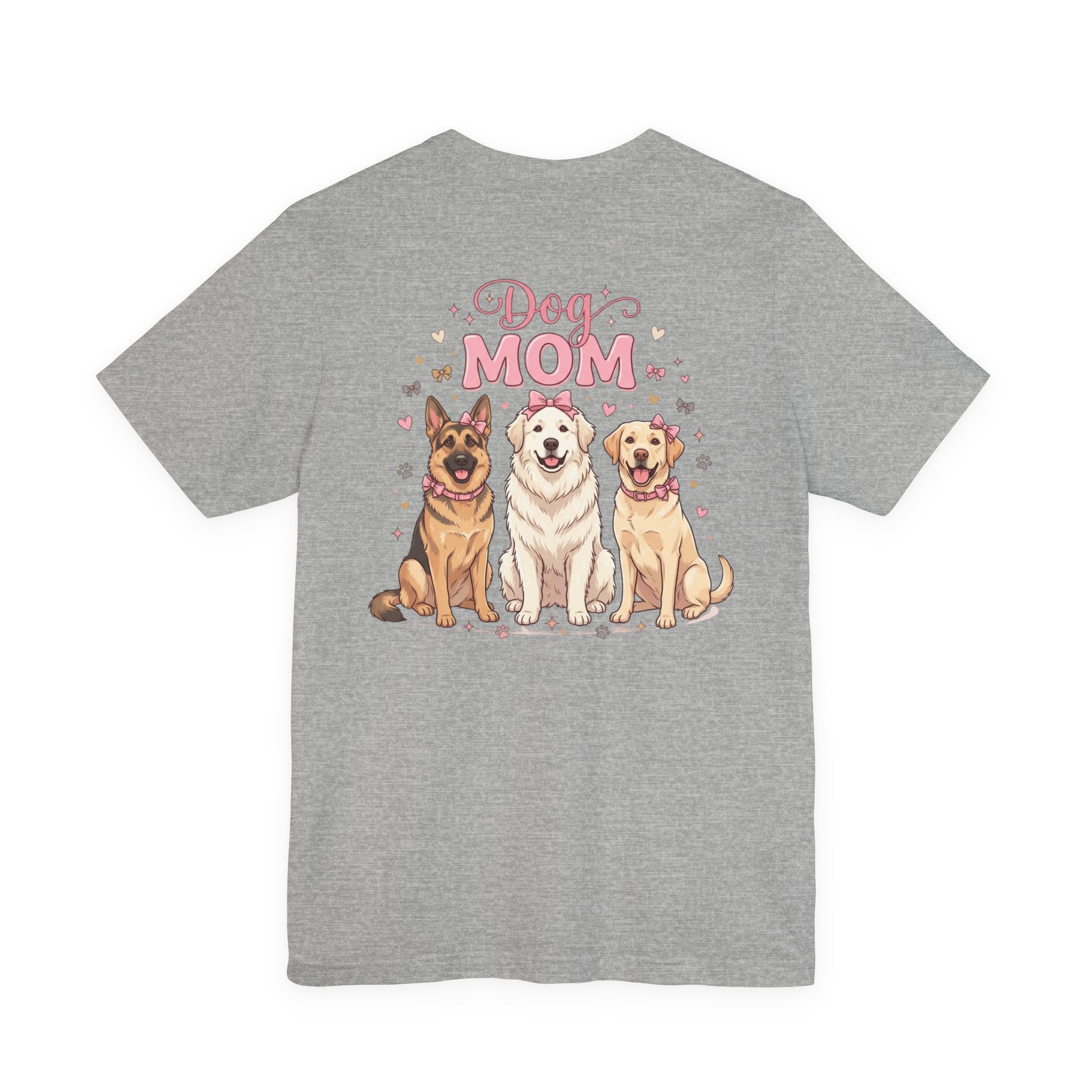Dog Mom T-Shirt — Cute Trio Dog Illustration Tee