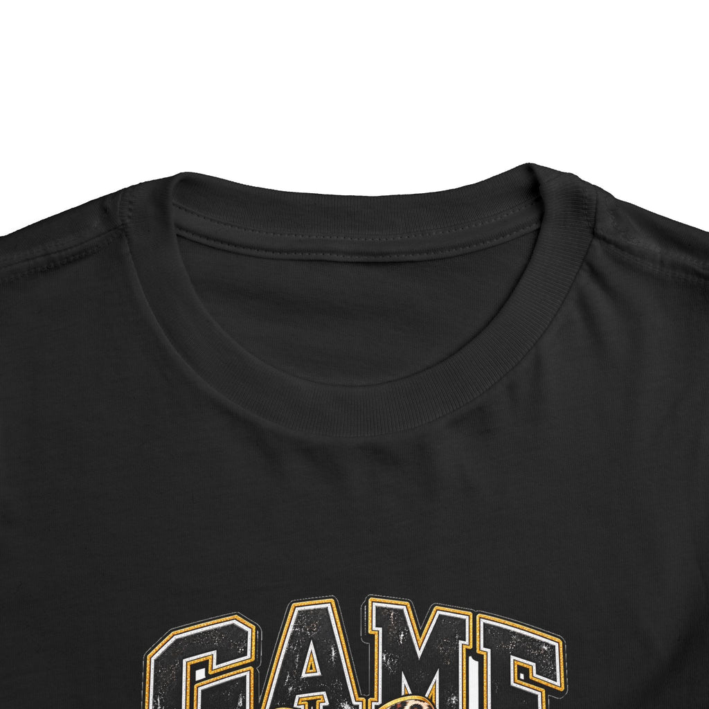 Toddler Game Day Tee — "Game Day & Touchdowns" Football Shirt