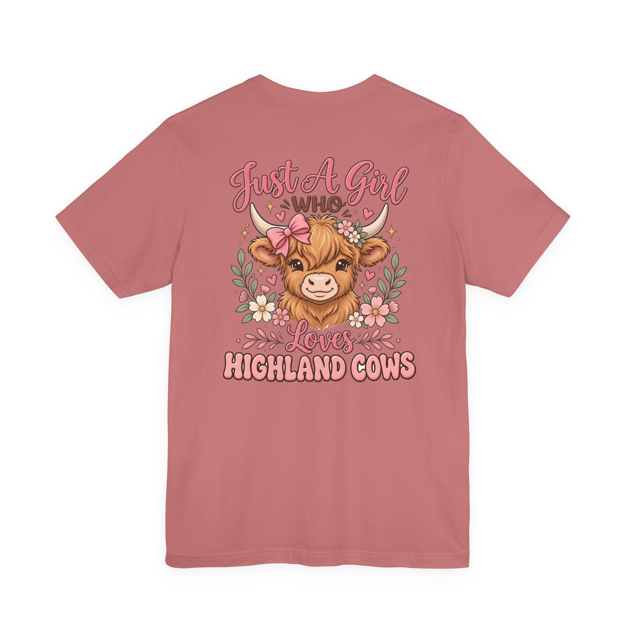 Just a girl who loves Highland Cows T-Shirt