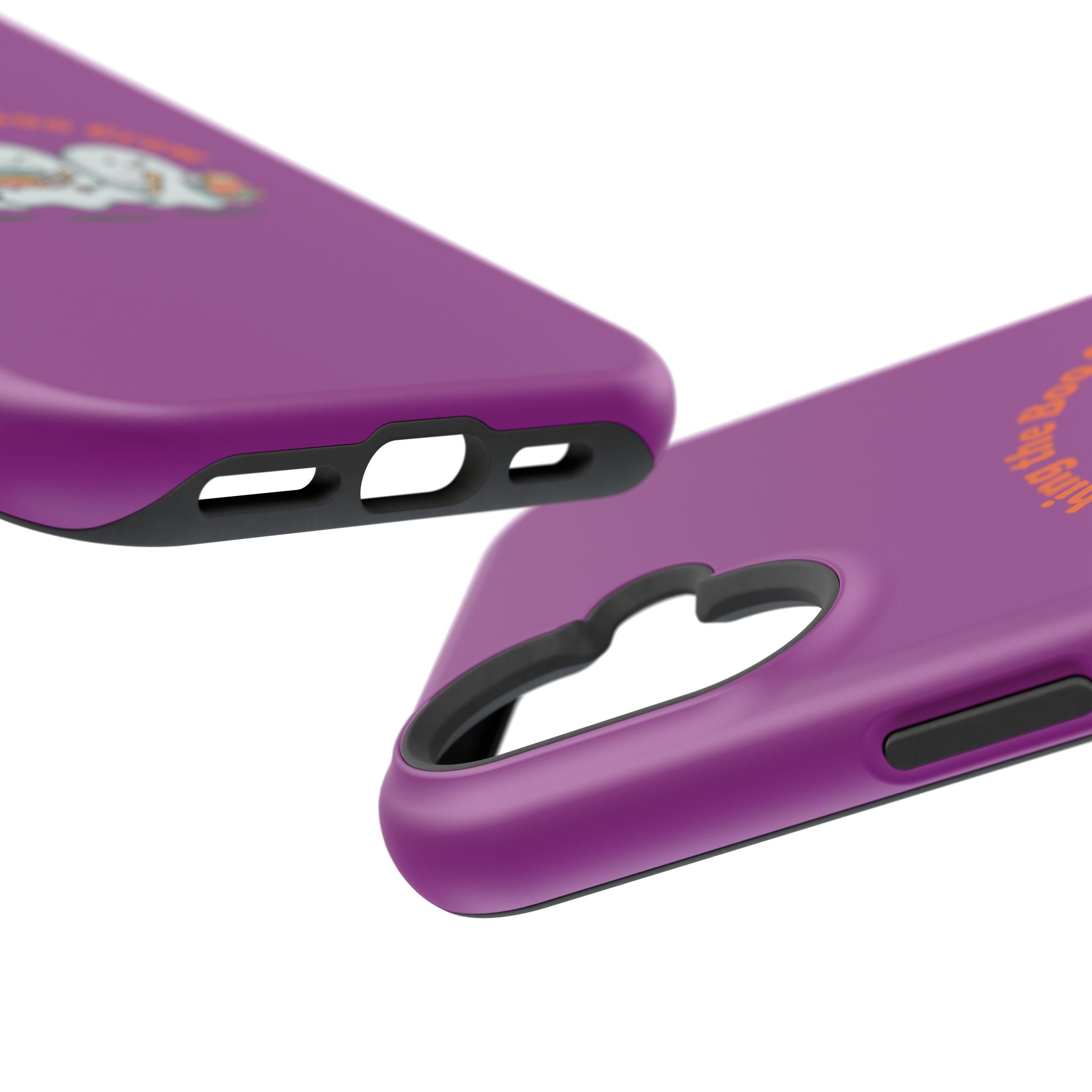 Teaching the Boo Crew Phone Case — Cute Ghosts Teacher Gift Impact-Resistant Case