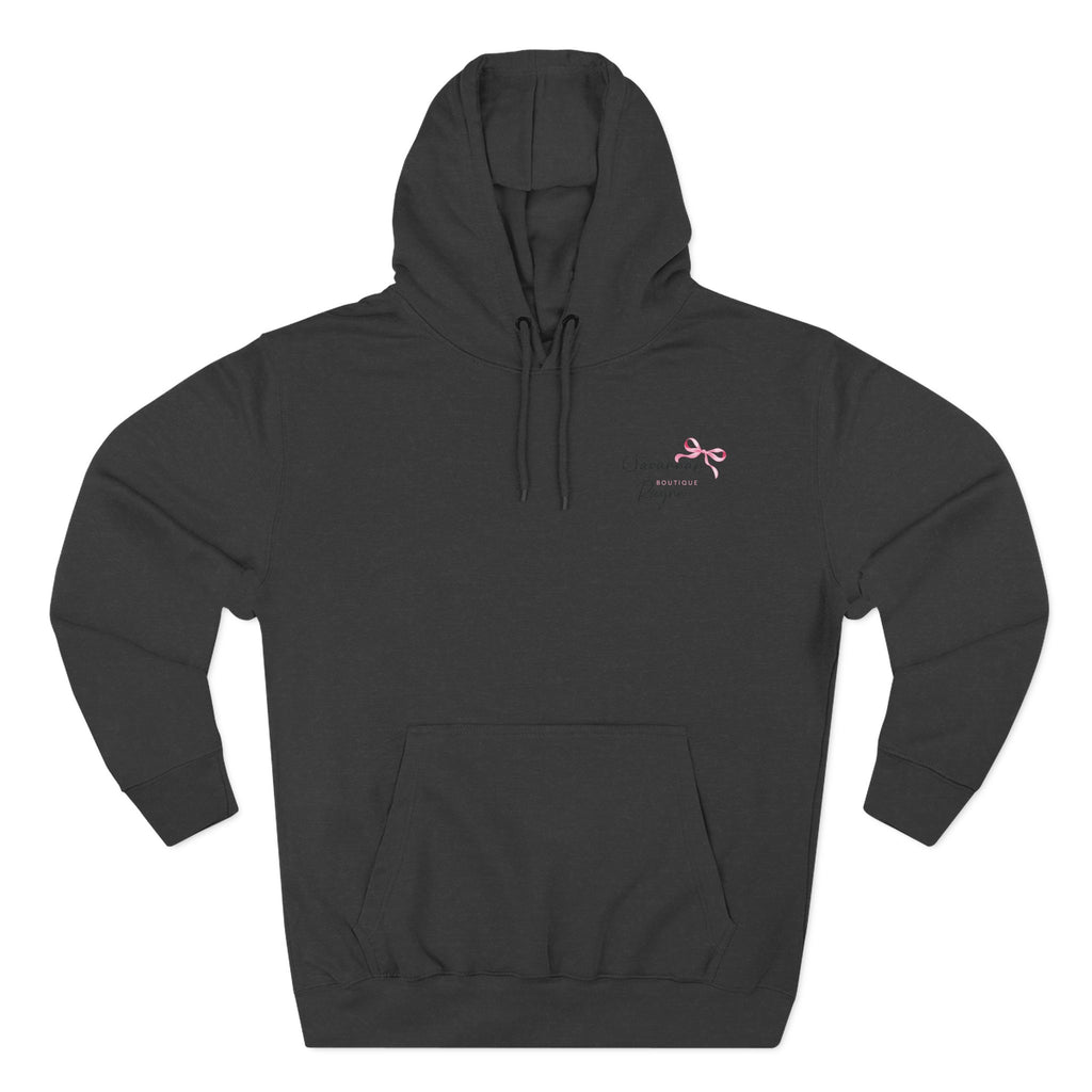 Proud Line Wife Floral Lightning Bolt Hoodie