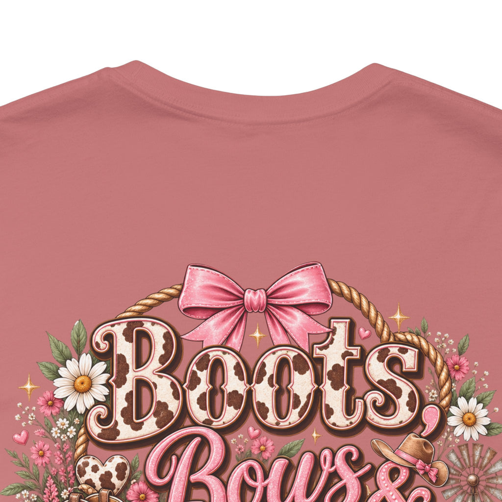 Boots Bows & Barn Chores Graphic Tee