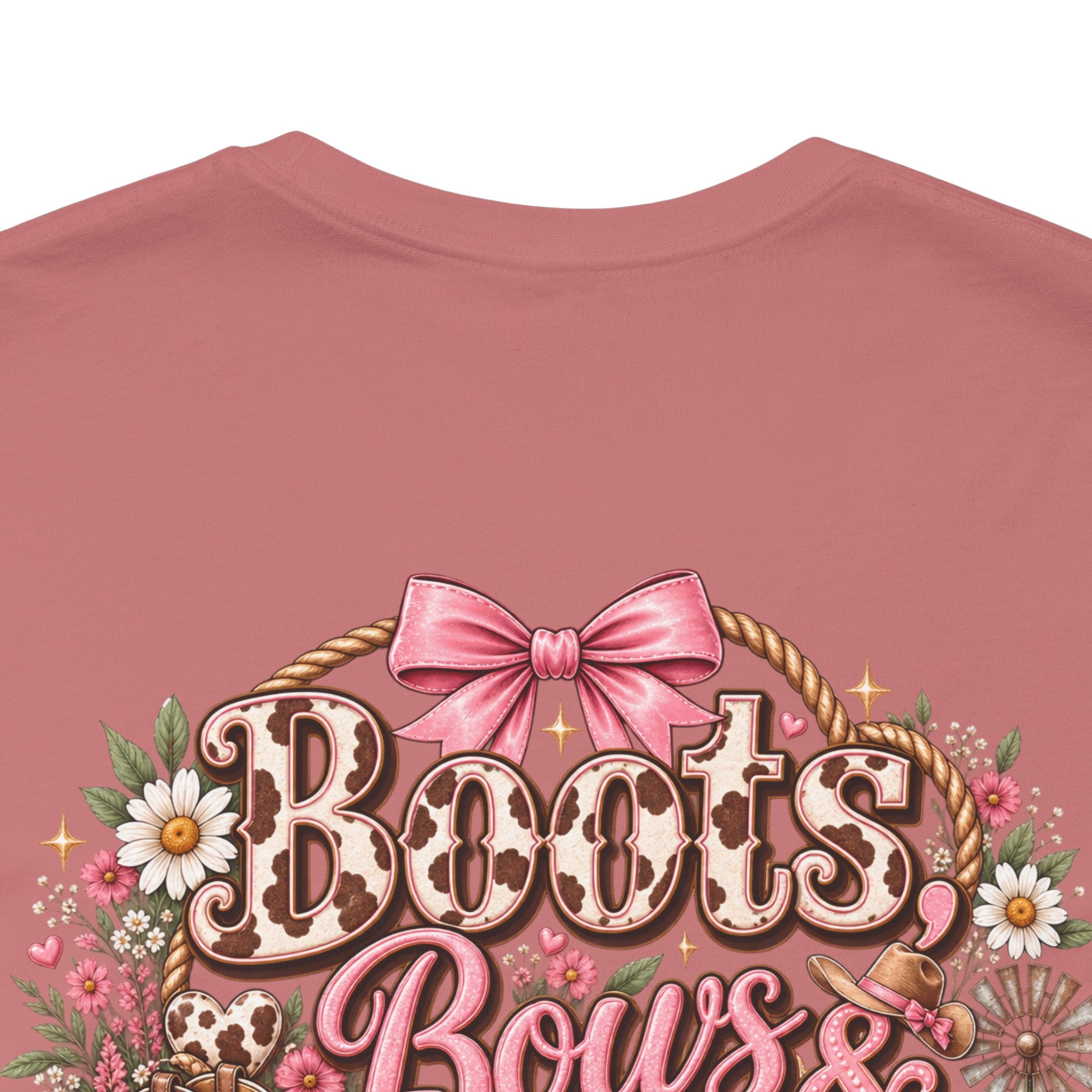 Boots Bows & Barn Chores Graphic Tee