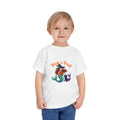 Toddler Halloween Mermaid Tee – "Trick or Treat" Witch Mermaid with Pumpkin & Black Cat