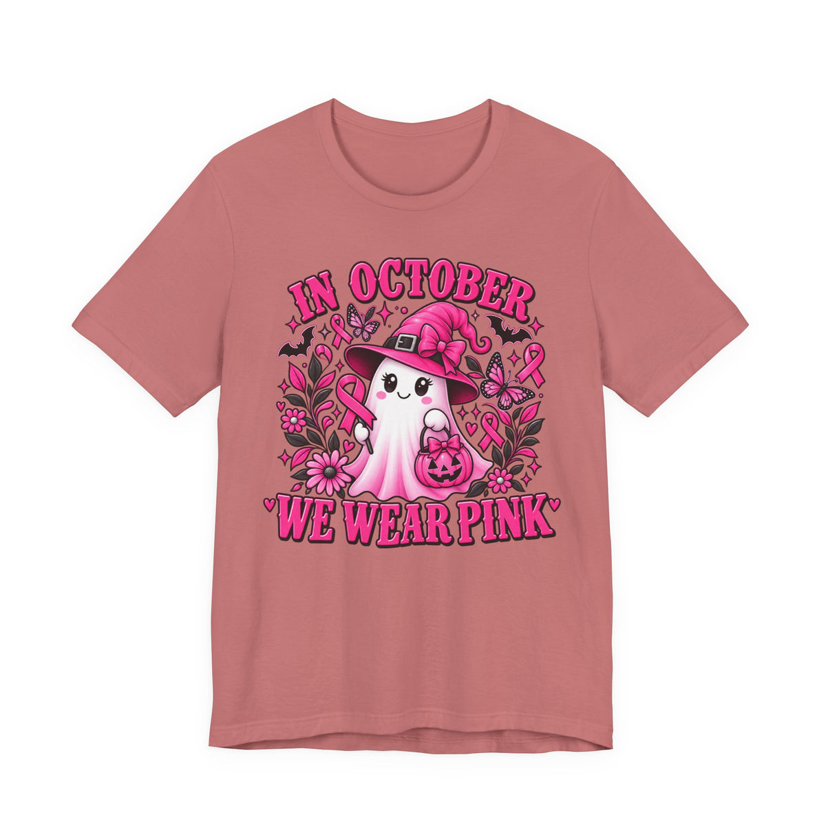 In October We Wear Pink Ghost Tee