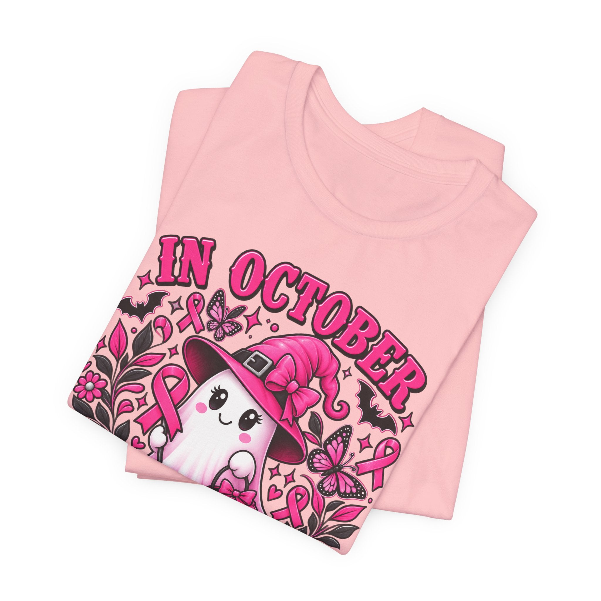 In October We Wear Pink Ghost Tee