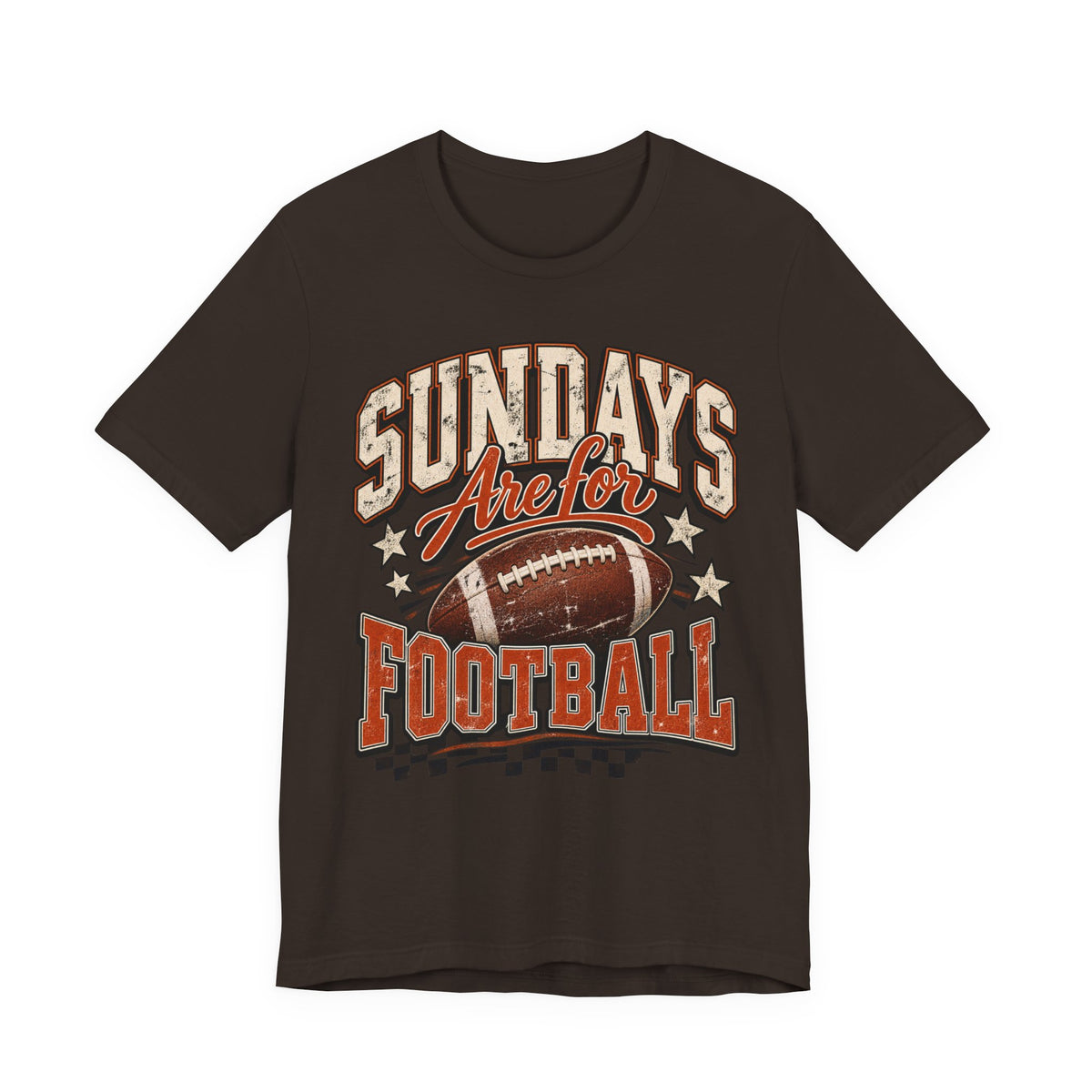 Sundays Are for Football T-Shirt — Vintage Football Graphic Tee