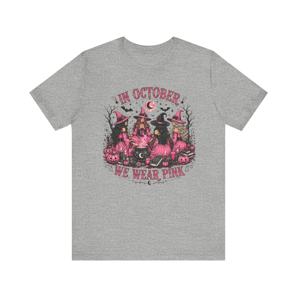 In October We wear Pink Witches Tee