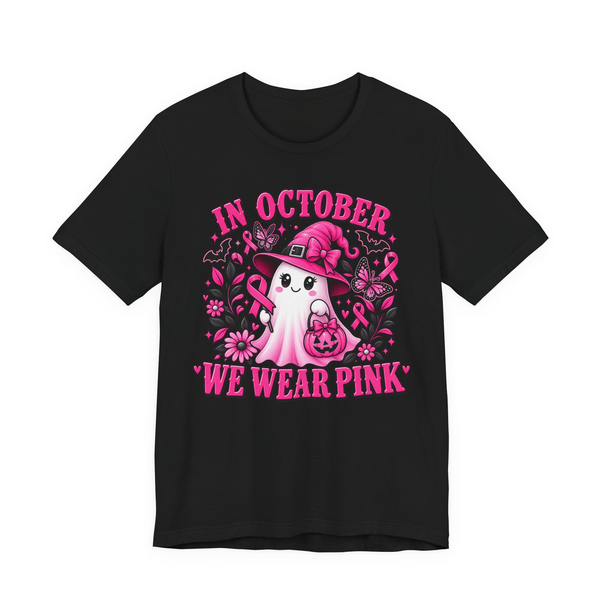 In October We Wear Pink Ghost Tee