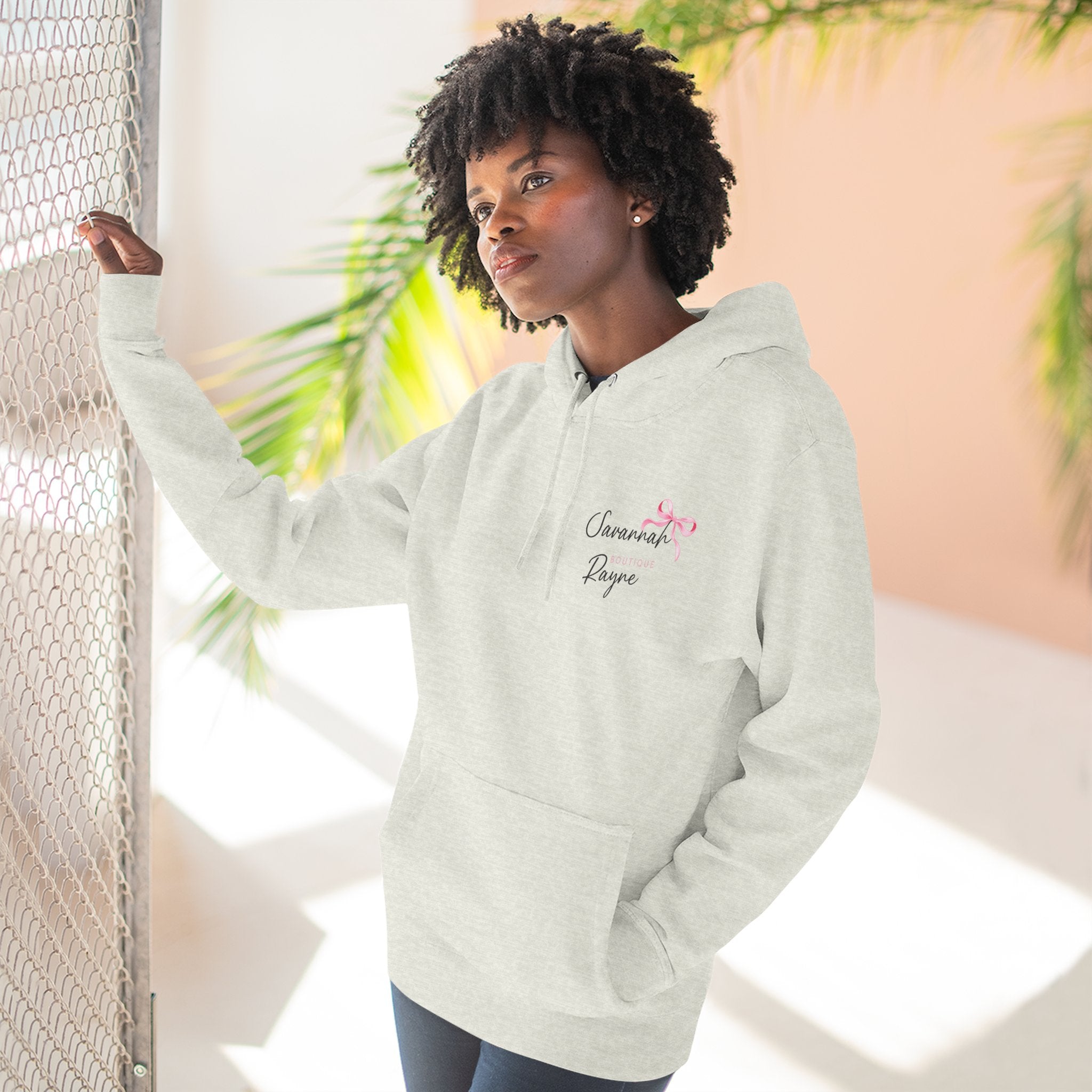 Basic Boo Ghost Hoodie — Cute Fall Pumpkin & Coffee Graphic Fleece Hoodie