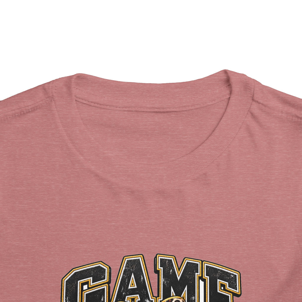 Toddler Game Day Tee — "Game Day & Touchdowns" Football Shirt