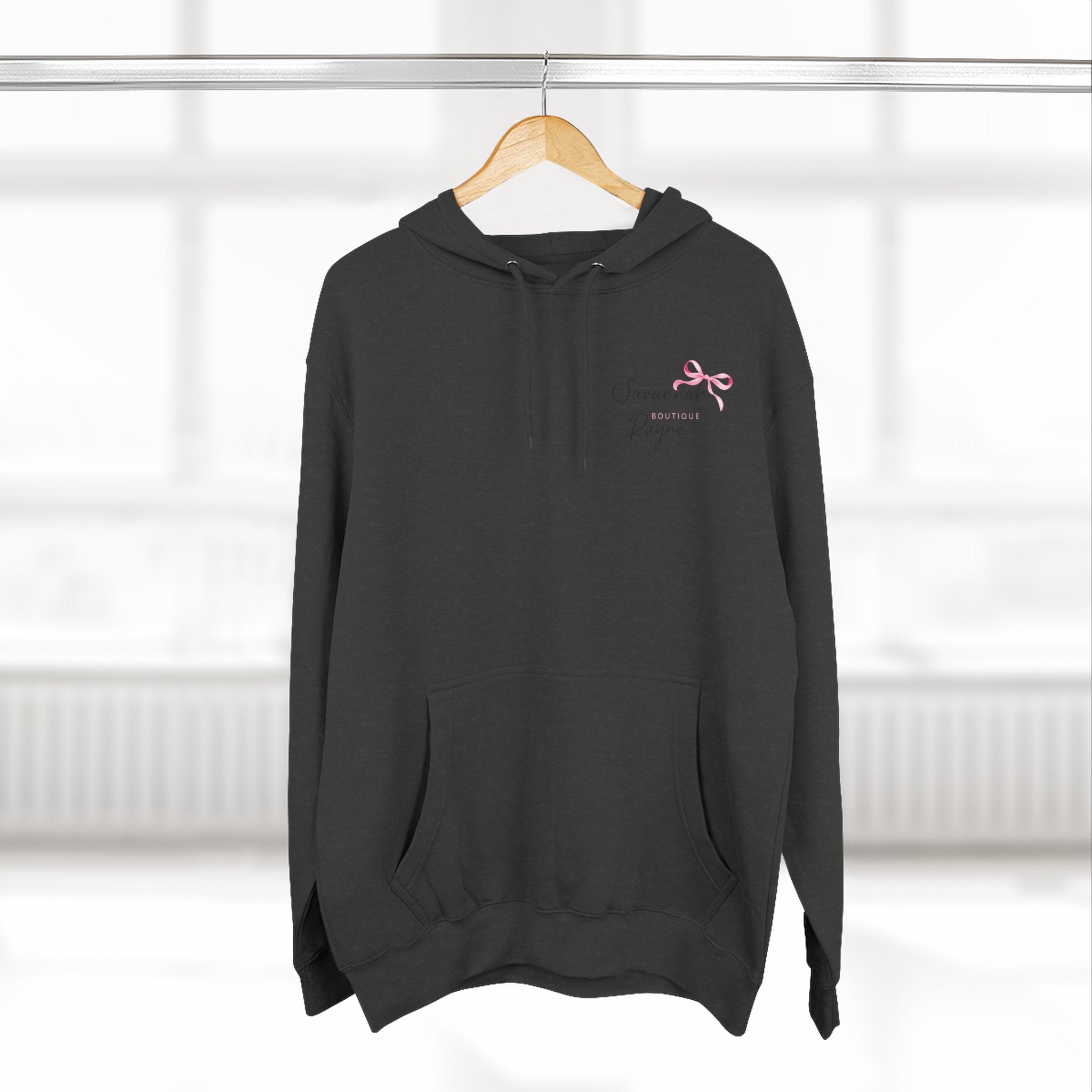 Basic Boo Ghost Hoodie — Cute Fall Pumpkin & Coffee Graphic Fleece Hoodie