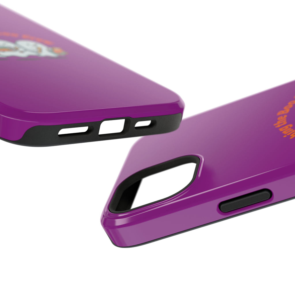 Teaching the Boo Crew Phone Case — Cute Ghosts Teacher Gift Impact-Resistant Case