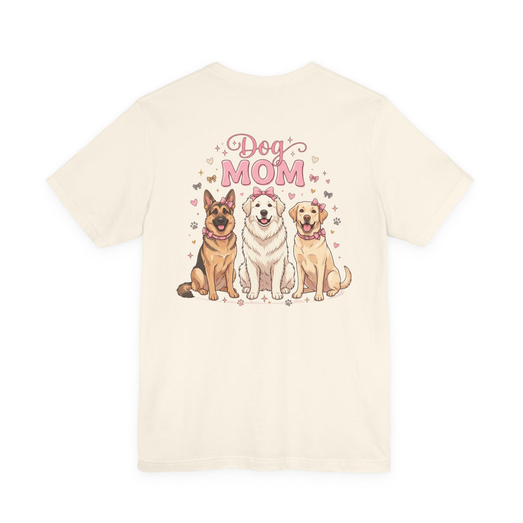 Dog Mom T-Shirt — Cute Trio Dog Illustration Tee