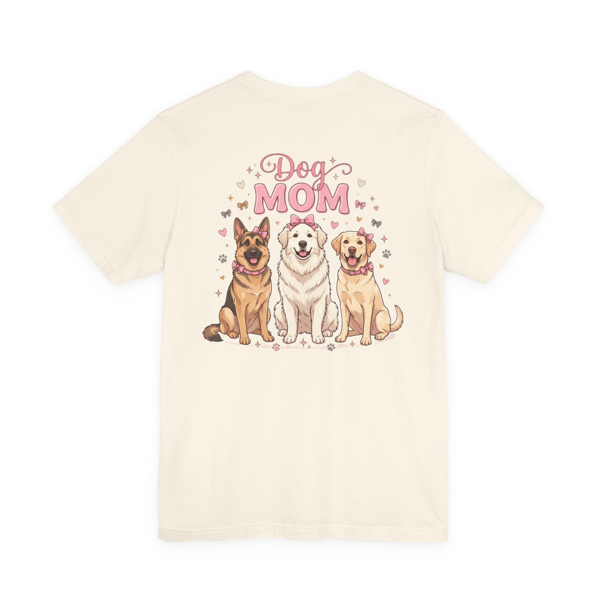 Dog Mom T-Shirt — Cute Trio Dog Illustration Tee