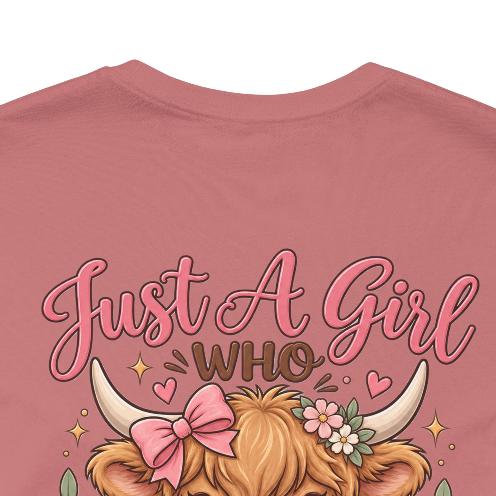Just a girl who loves Highland Cows T-Shirt