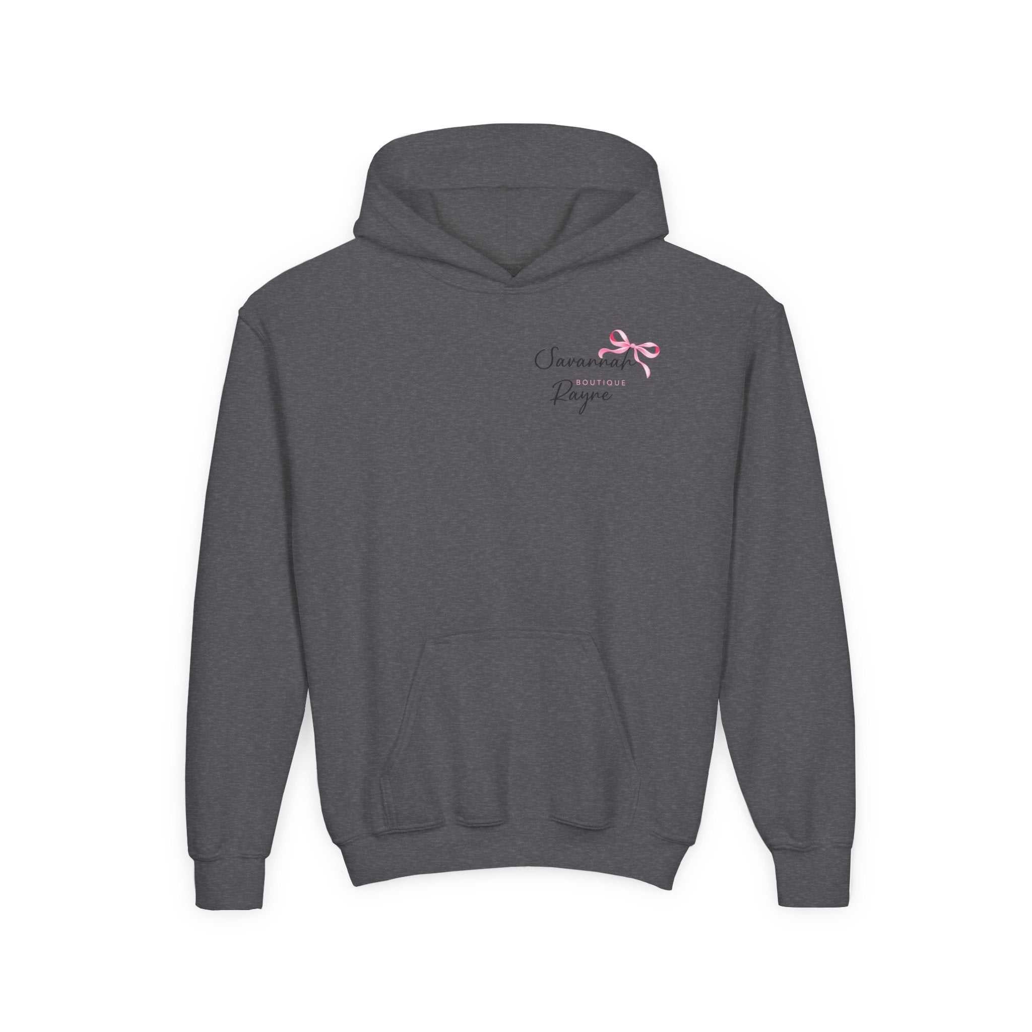 Youth Mermaid Hoodie with Rainbow Tail & Dolphins – Cute Girls' Pullover