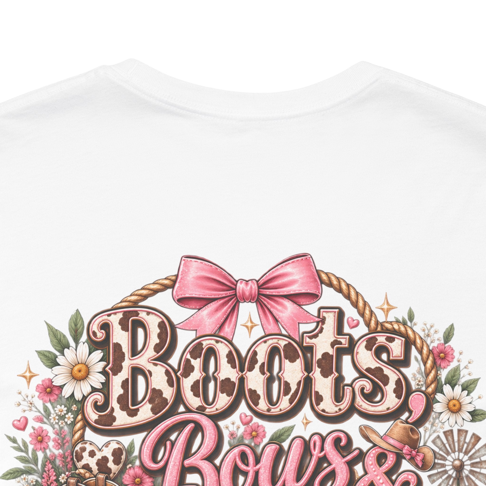 Boots Bows & Barn Chores Graphic Tee