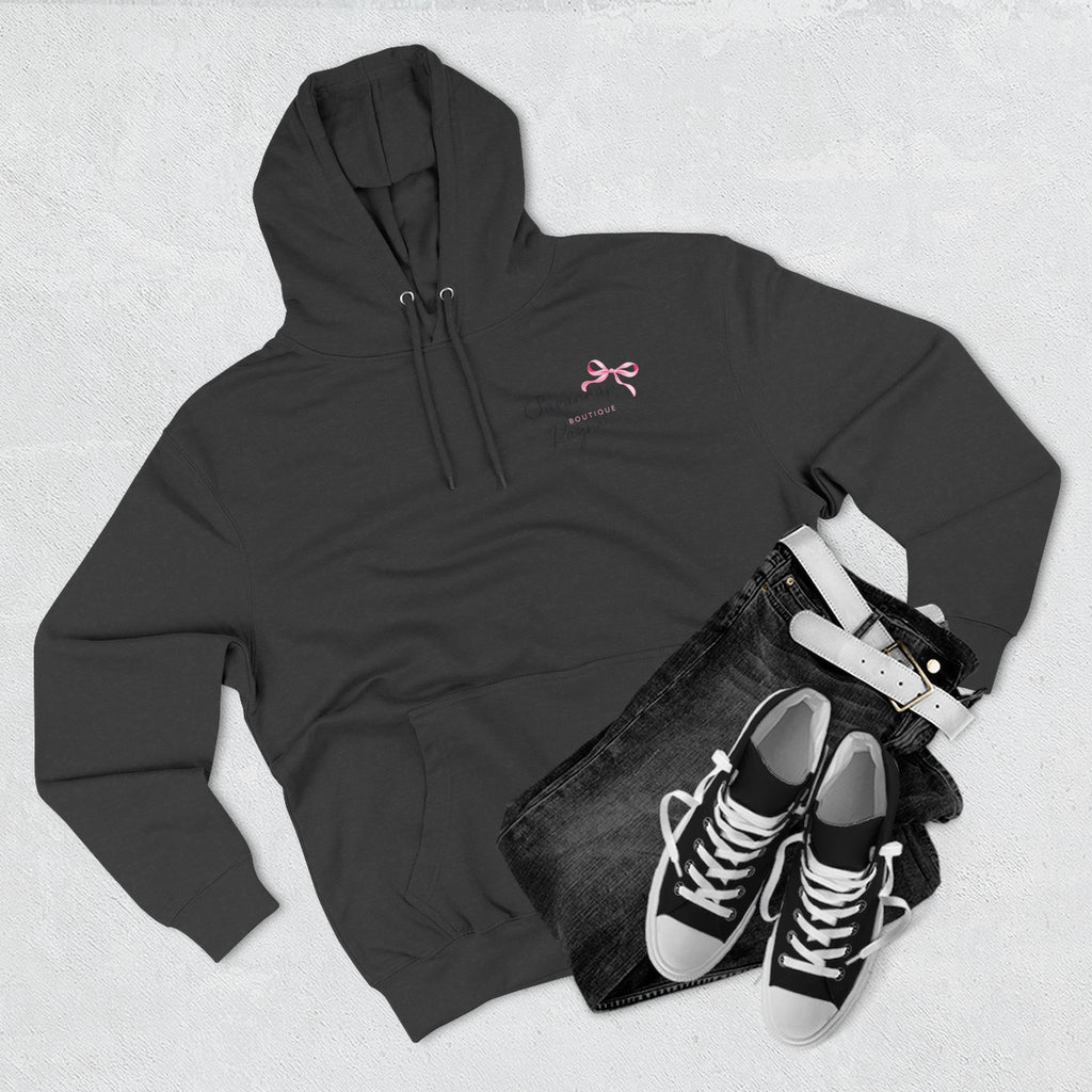 Basic Boo Ghost Hoodie — Cute Fall Pumpkin & Coffee Graphic Fleece Hoodie