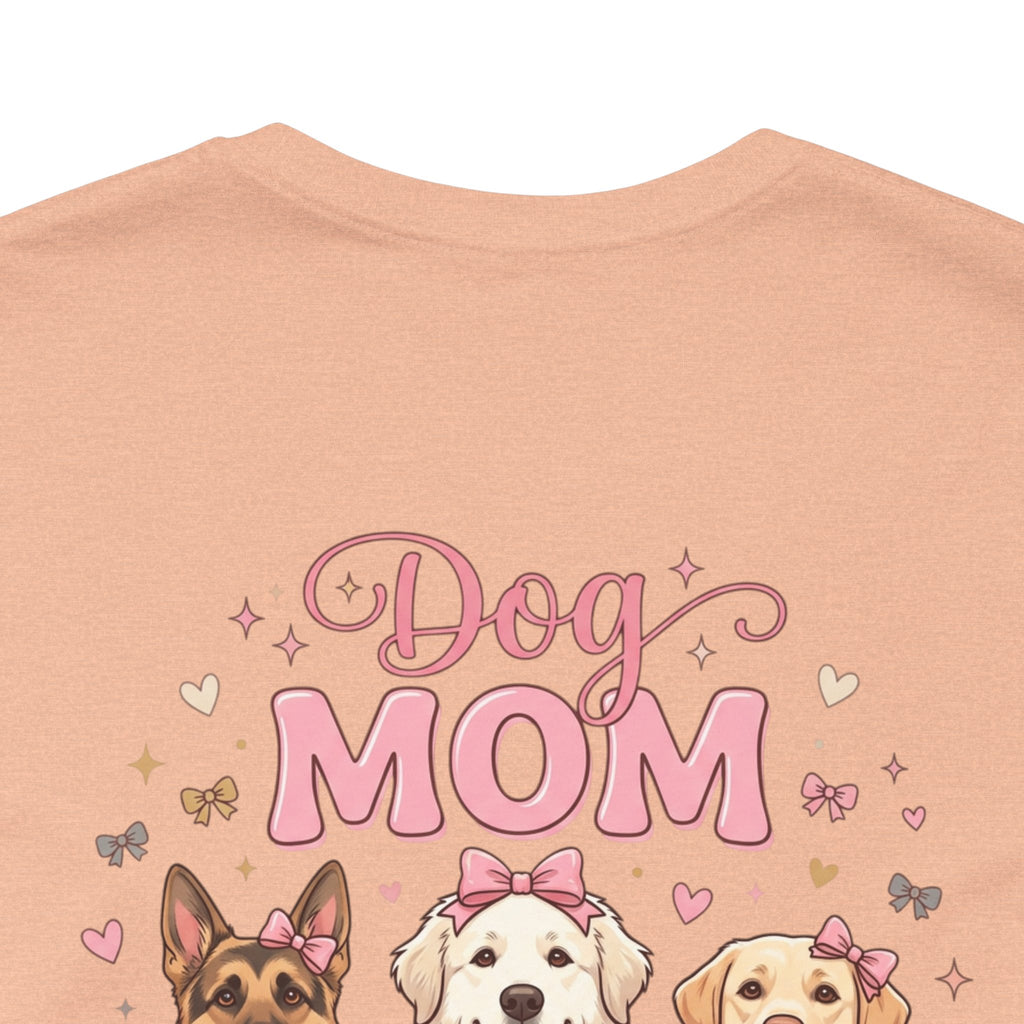 Dog Mom T-Shirt — Cute Trio Dog Illustration Tee