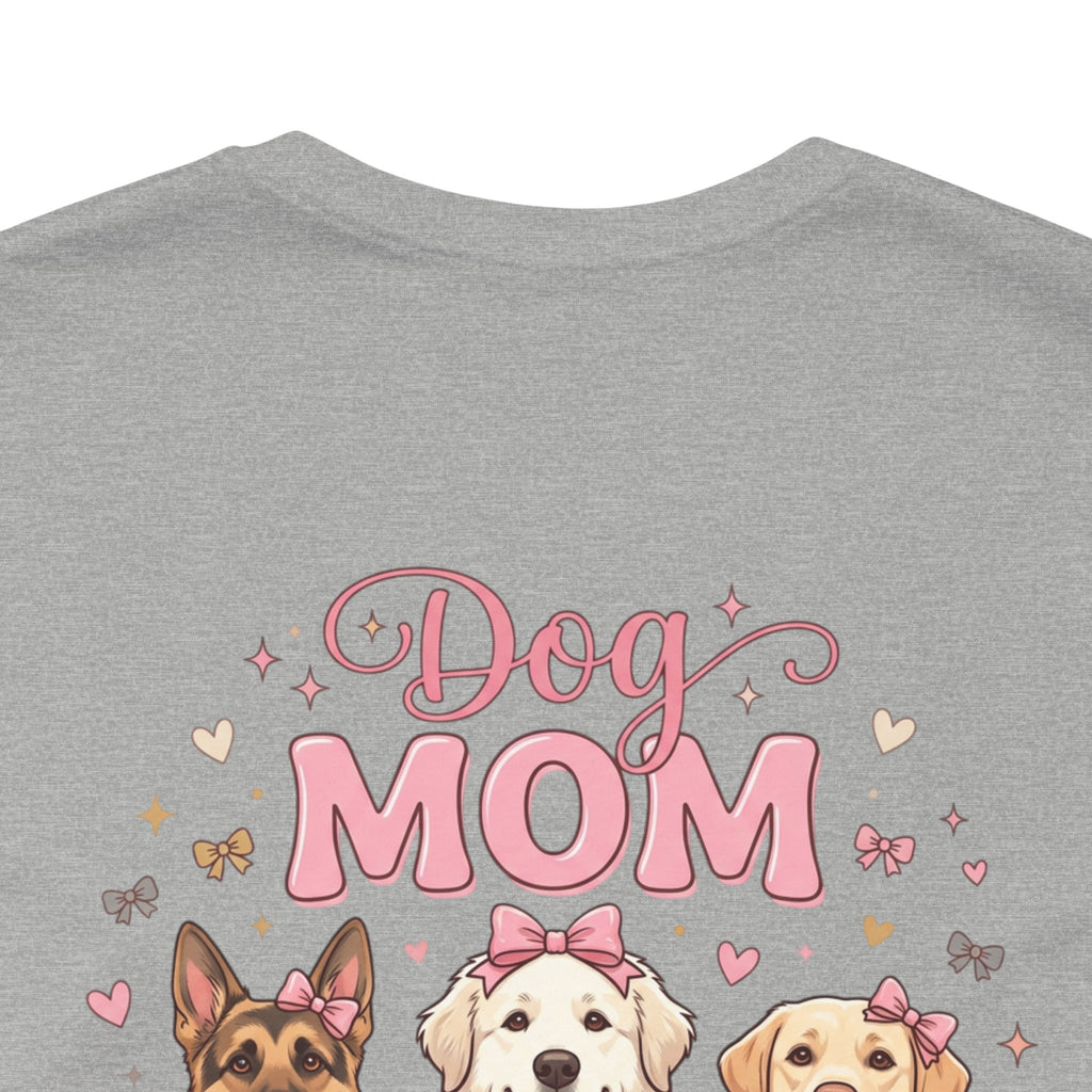 Dog Mom T-Shirt — Cute Trio Dog Illustration Tee