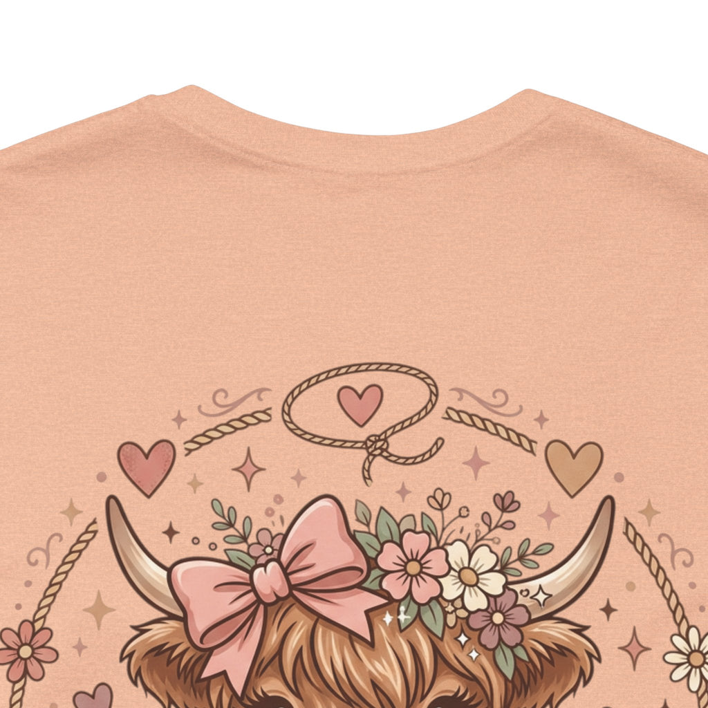 Moody but Cute, Highland Cow t-shirt