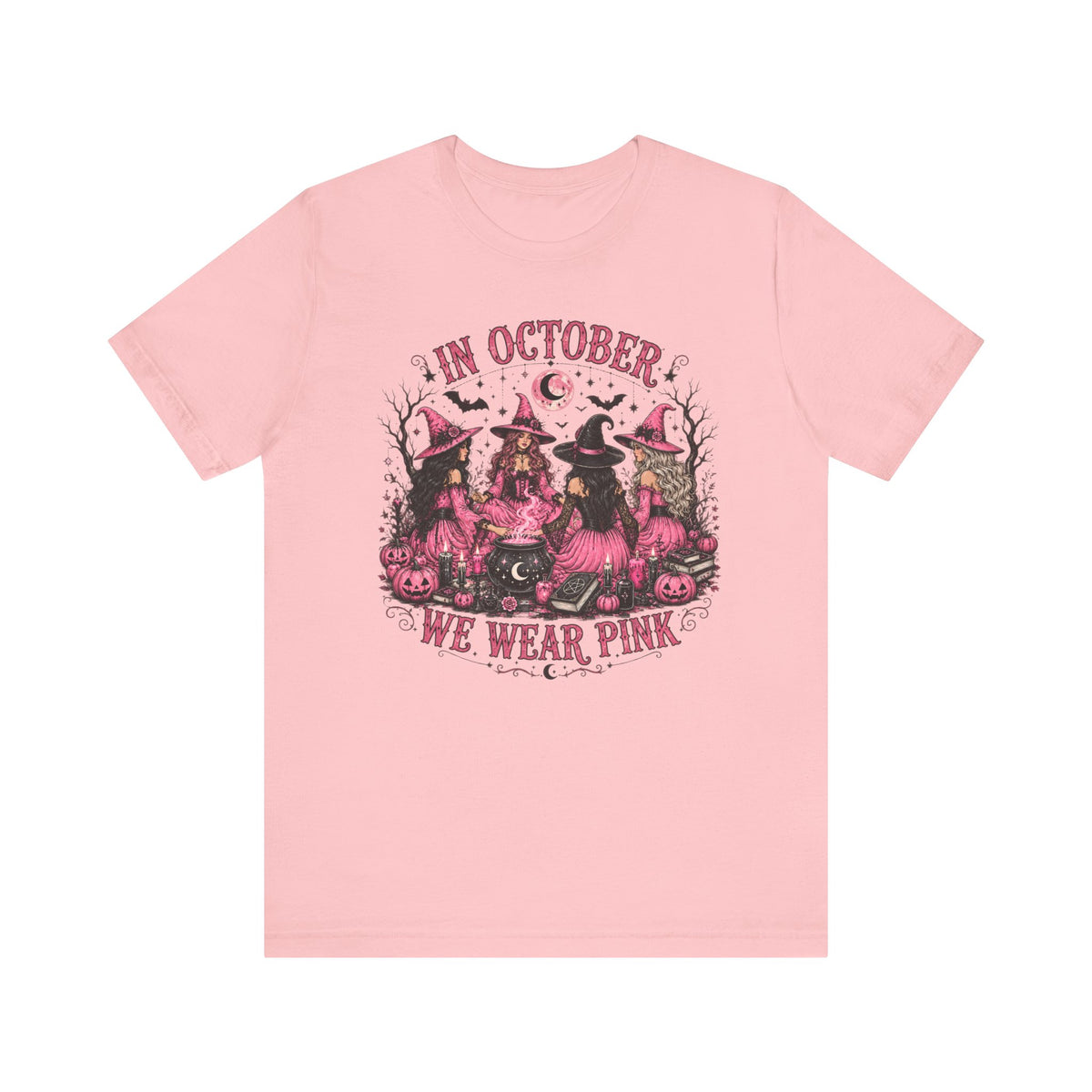 In October We wear Pink Witches Tee