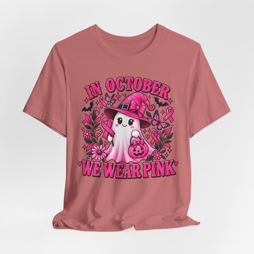 In October We Wear Pink Ghost Tee