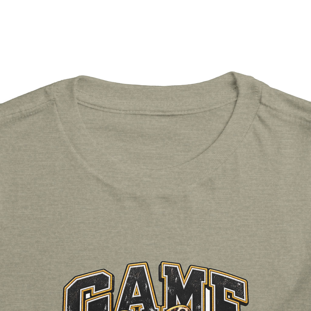 Toddler Game Day Tee — "Game Day & Touchdowns" Football Shirt
