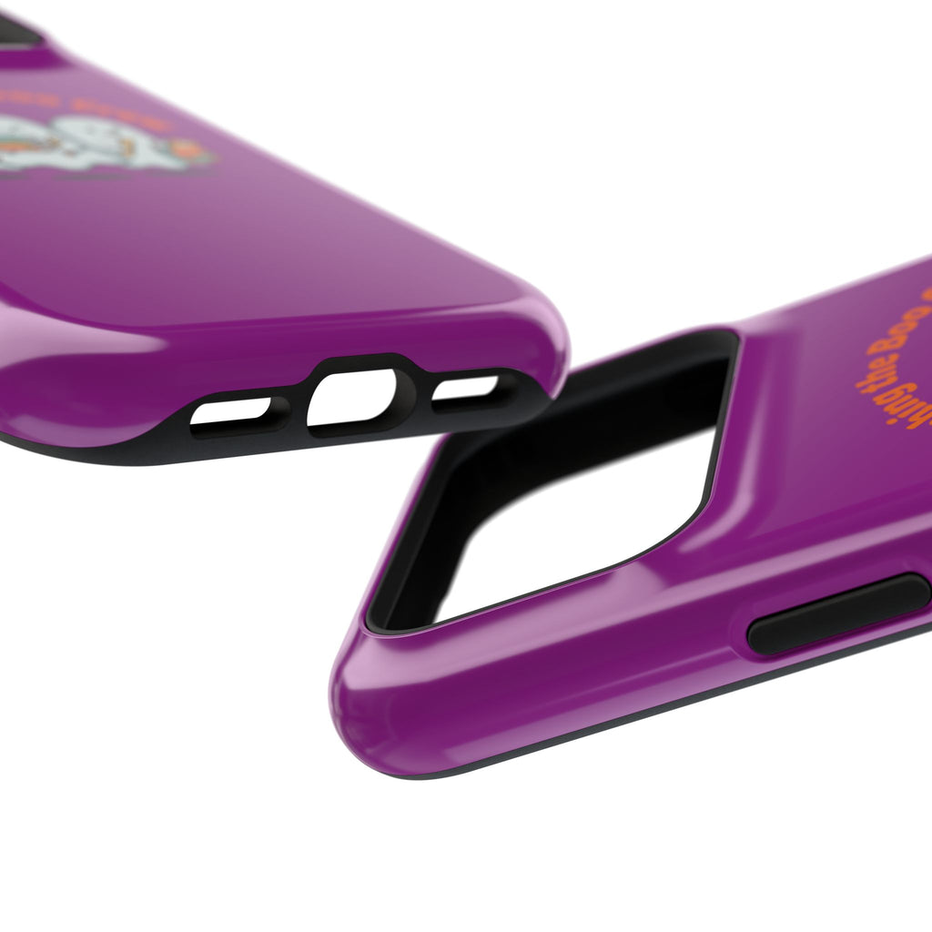 Teaching the Boo Crew Phone Case — Cute Ghosts Teacher Gift Impact-Resistant Case