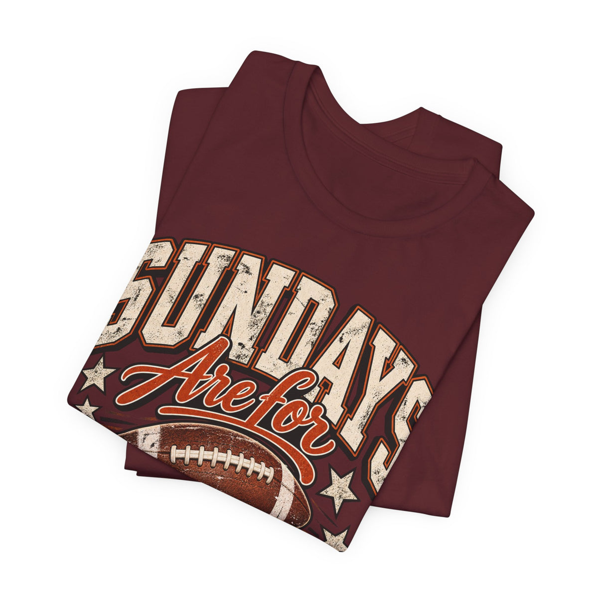 Sundays Are for Football T-Shirt — Vintage Football Graphic Tee