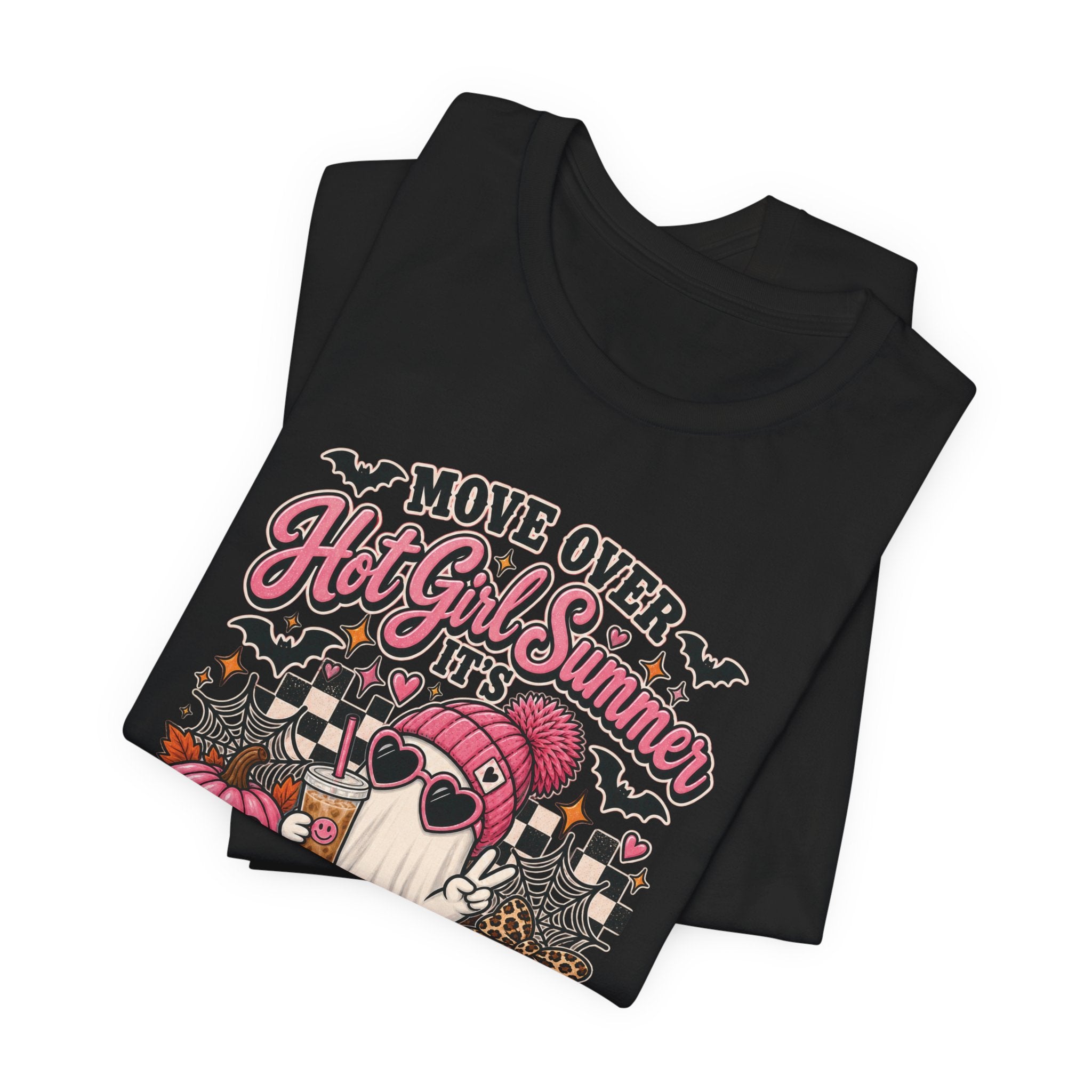 Spooky Bitch Season Halloween Tee — "Move Over Hot Girl Summer" Gnome Pumpkin T-Shirt