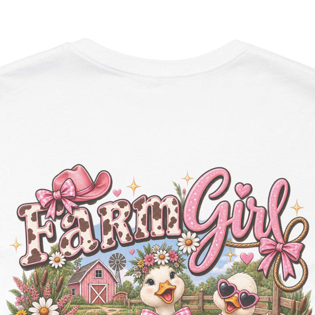 Duckin' Girl Tee — Cute Pastel Duck Family Graphic T‑Shirt