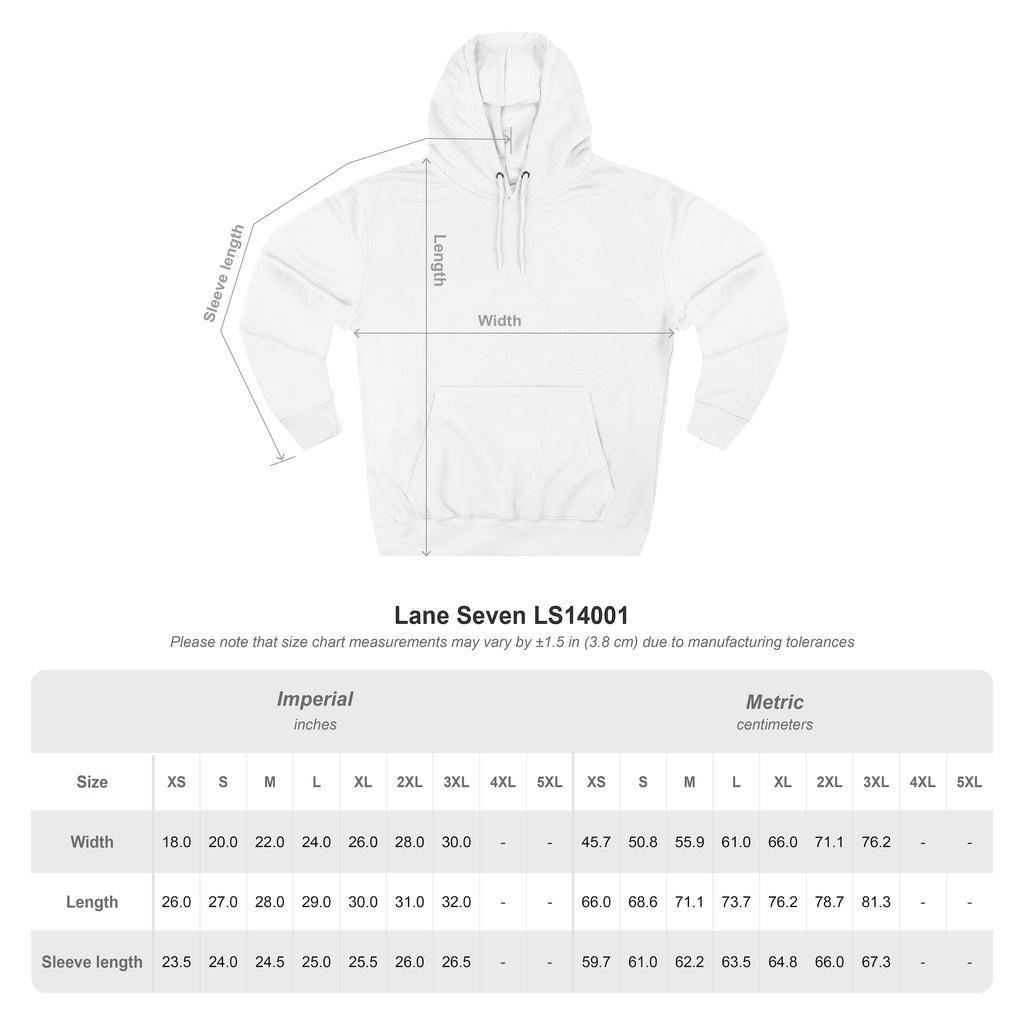 Hoodie — “My Tummy Hurts But I’m Being Really Brave About It” Comfort Hoodie