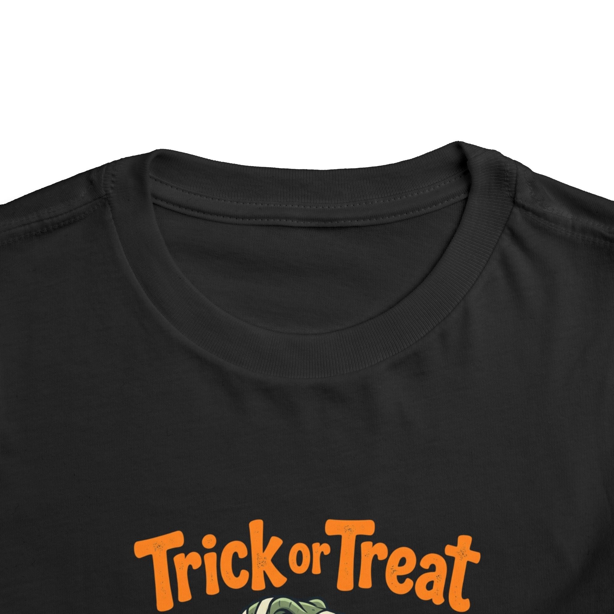 Toddler Tee — Mummy Dinosaur Trick or Treat Halloween Shirt