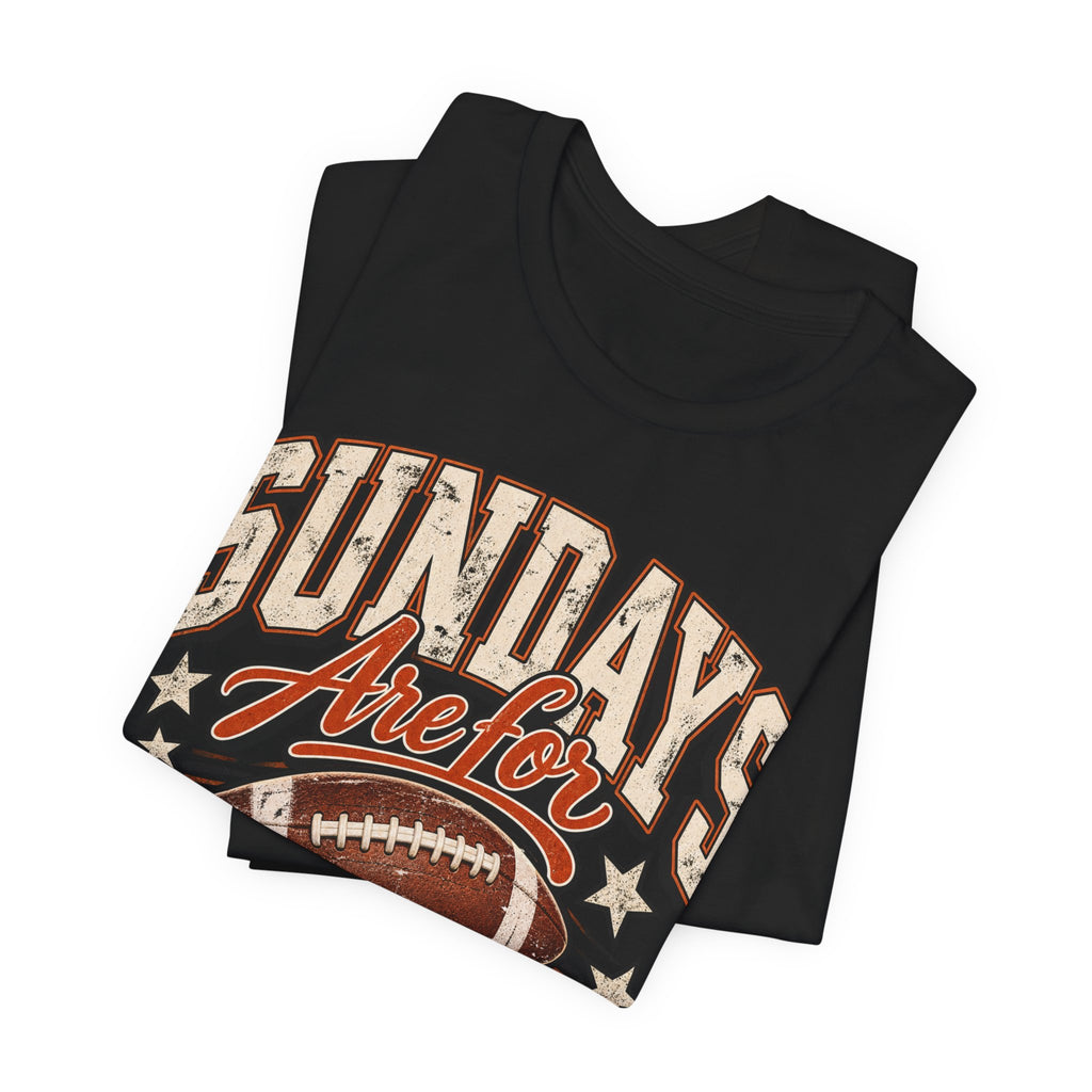 Sundays Are for Football T-Shirt — Vintage Football Graphic Tee