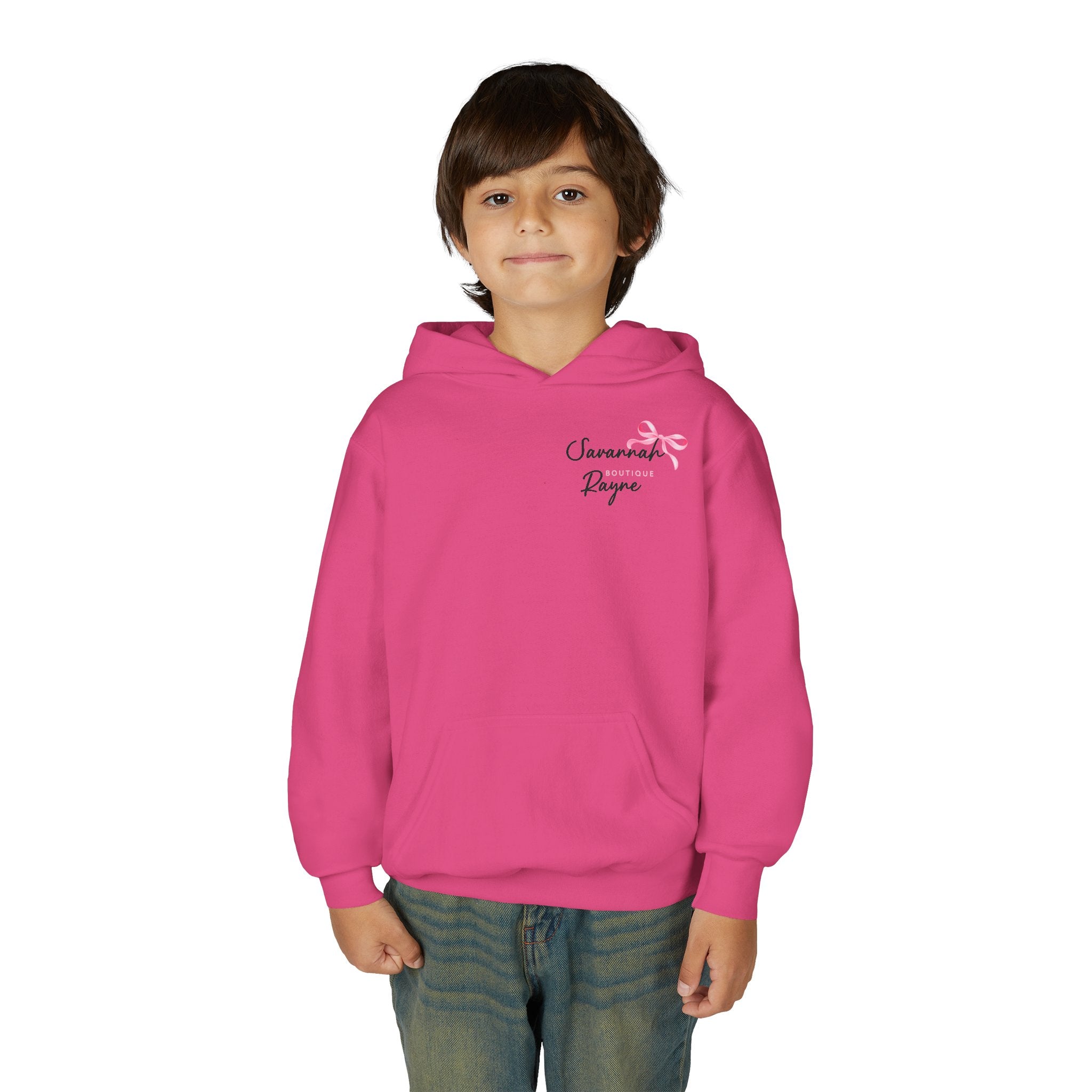 Youth Mermaid Hoodie with Rainbow Tail & Dolphins – Cute Girls' Pullover