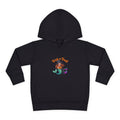 Toddler Halloween Mermaid Hoodie – "Trick or Treat" Witch & Black Cat Pullover