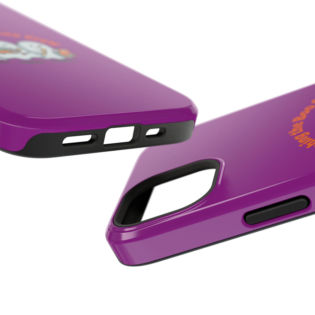 Teaching the Boo Crew Phone Case — Cute Ghosts Teacher Gift Impact-Resistant Case