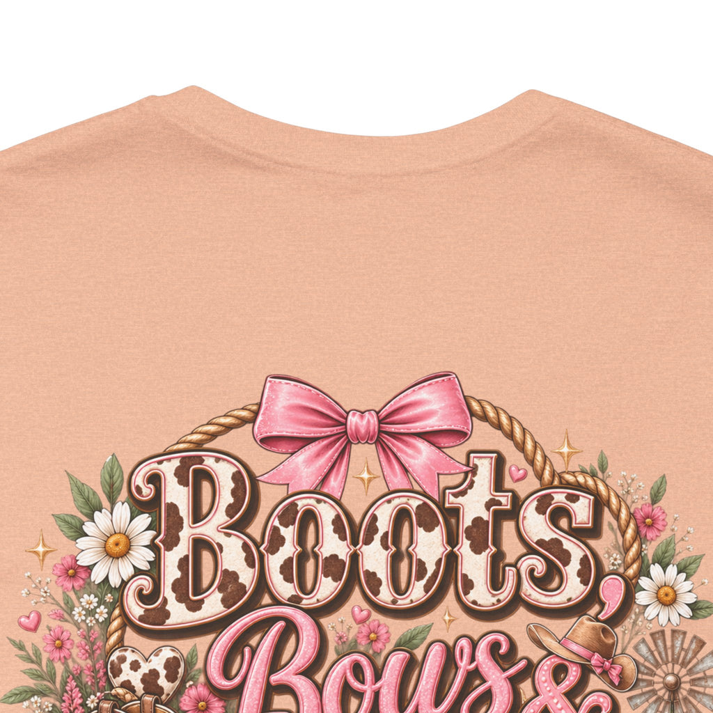 Boots Bows & Barn Chores Graphic Tee