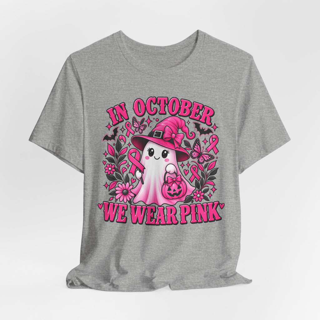 In October We Wear Pink Ghost Tee