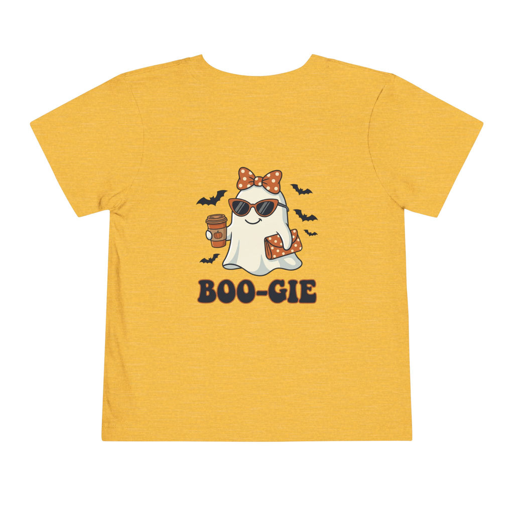 Toddler Tee — Boo-gie Halloween Ghost Kids Shirt