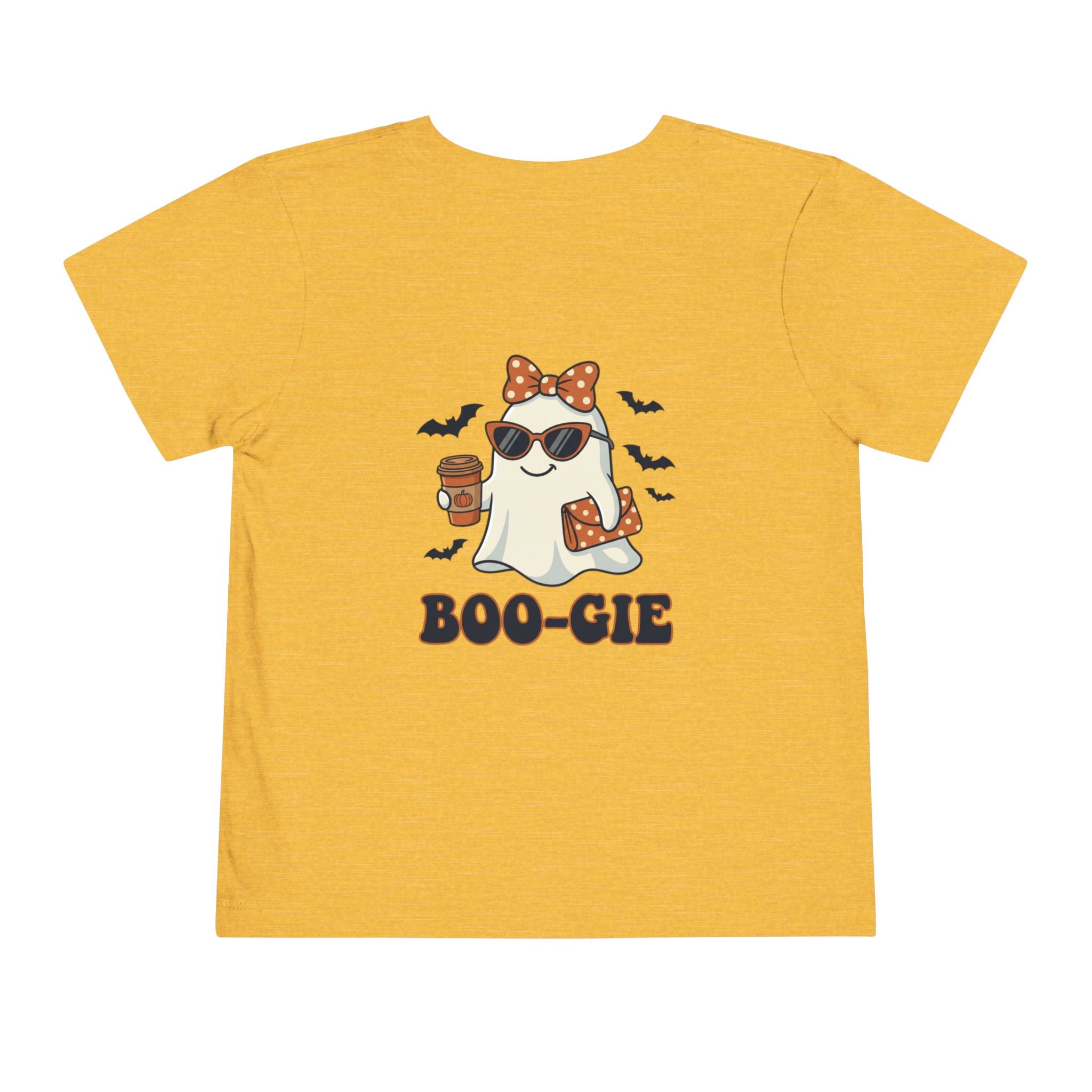 Toddler Tee — Boo-gie Halloween Ghost Kids Shirt