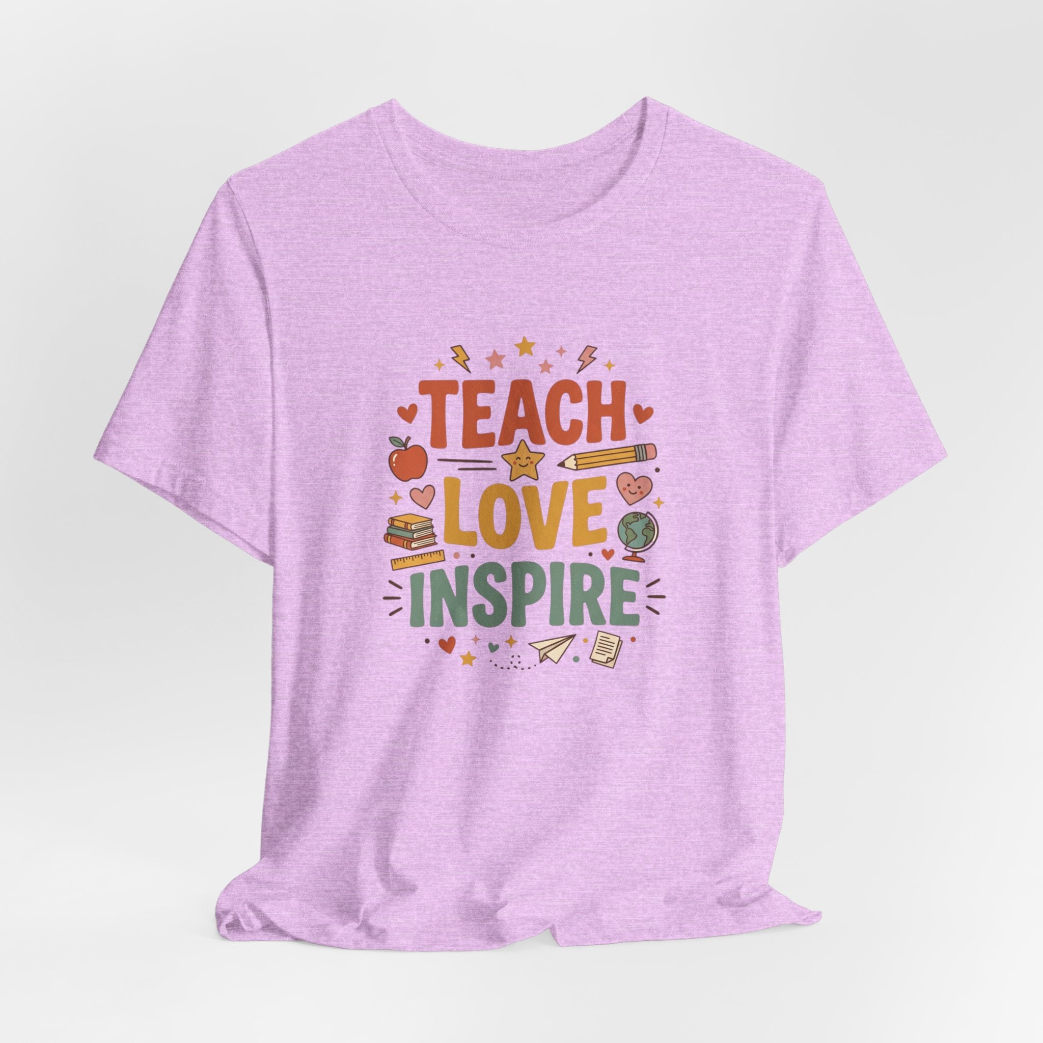 Teach Love Inspire T-Shirt — Teacher Appreciation Gift