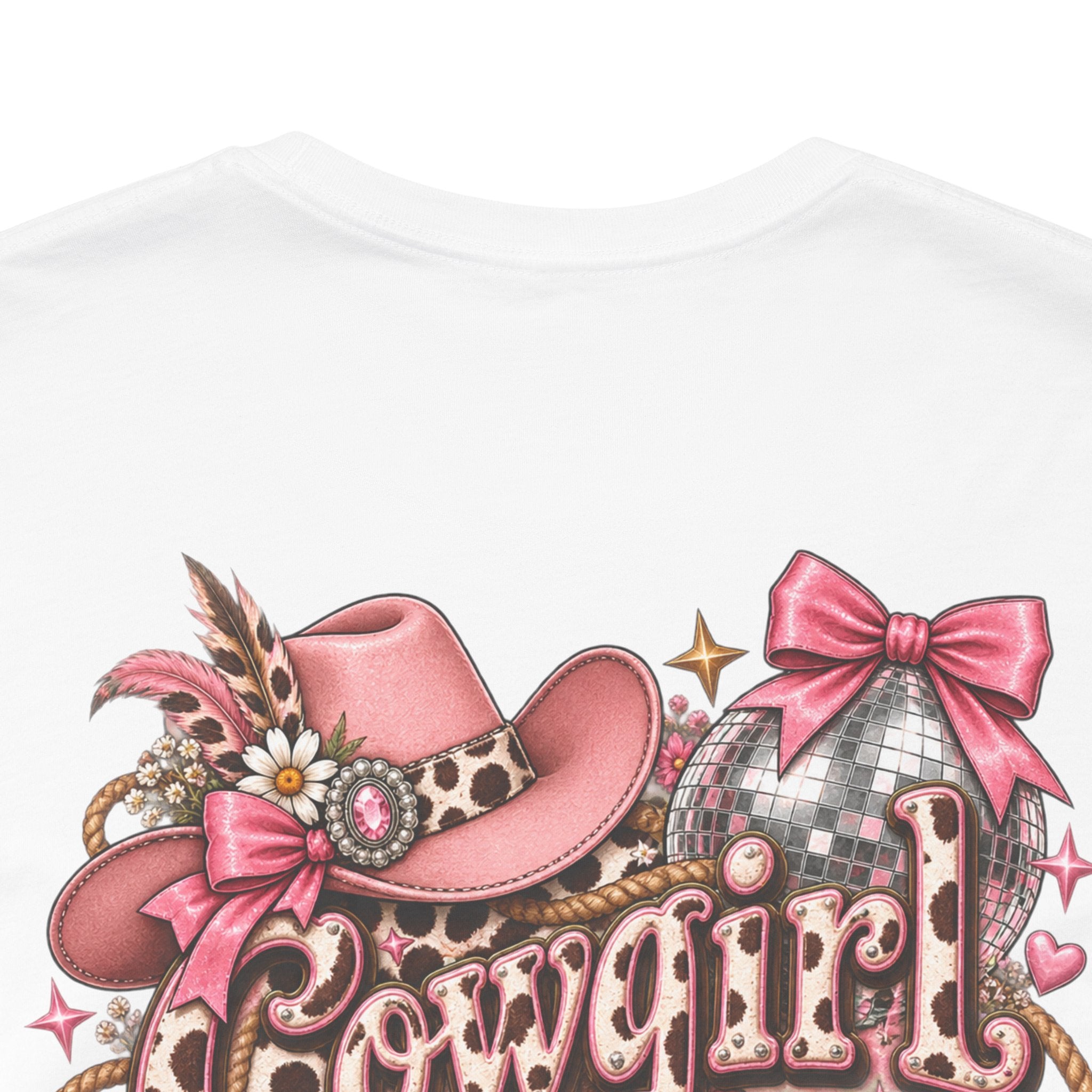 Cowgirl Era Tee — Pink Western Cowgirl Graphic T-Shirt