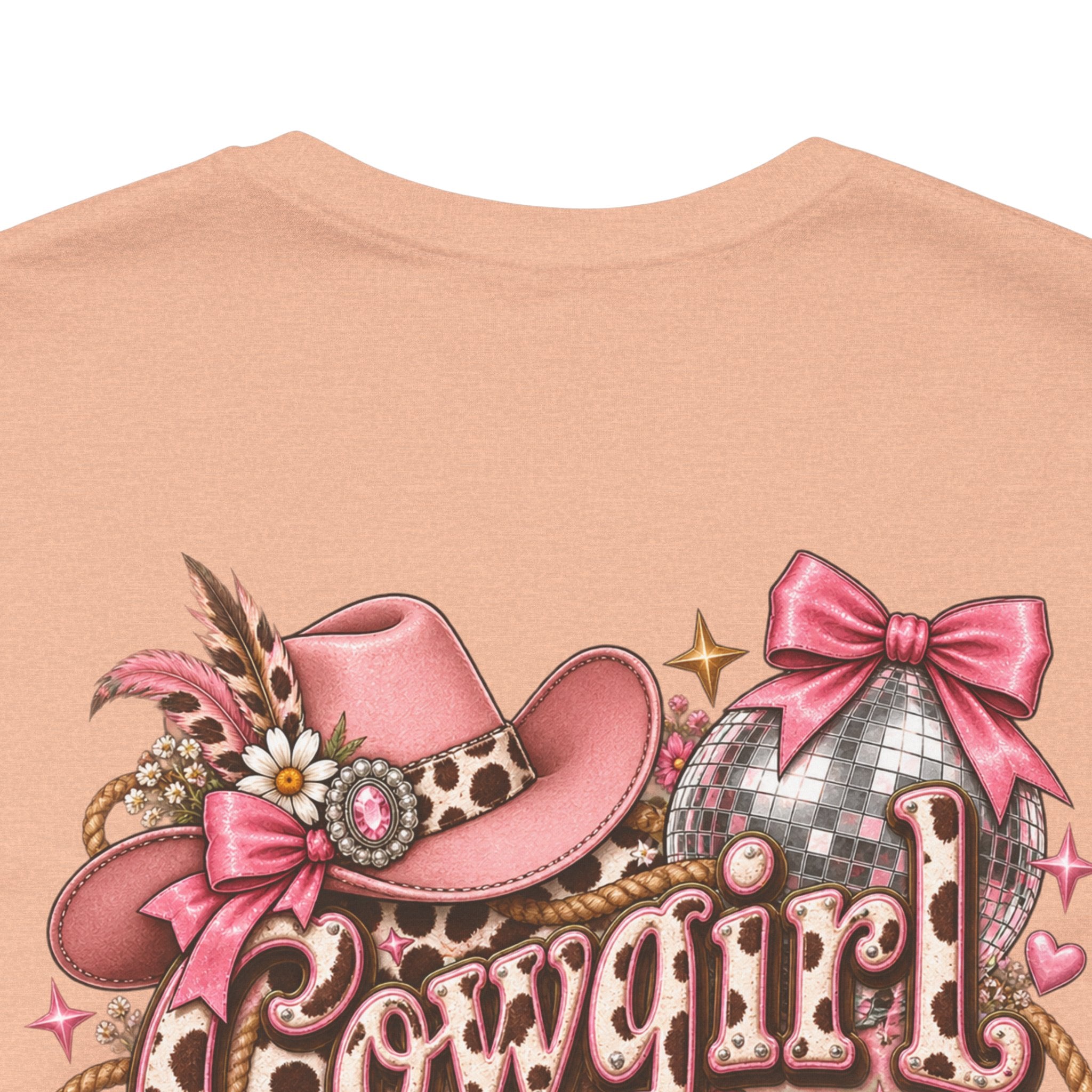 Cowgirl Era Tee — Pink Western Cowgirl Graphic T-Shirt